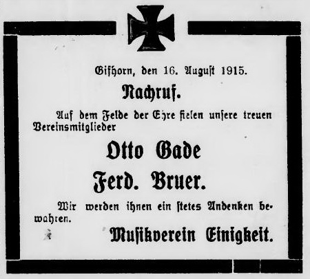 Bc 1915 08 18 Gade und andere Musikverein Einigkeit.jpg