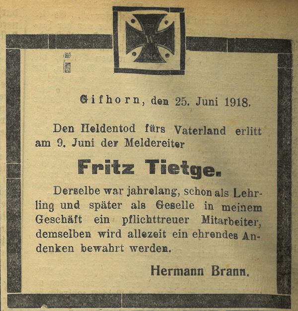 Dh 1918 06 26 Tietge GTZ Anzeige H. Brann.jpg